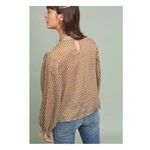 Anthropologie  Conditions Apply Retro Peasant Blouse XS Colorful Balloon Sleeve Photo 13