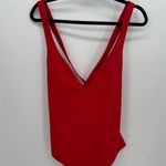 J.Crew  High Support Cross Back One Piece Swimming Suit Women 14 NWT Red Photo 0