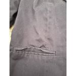 British Khaki Navy Blazer S One Button Preppy Minimalist Preppy Academic Nerd Photo 3