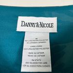 Danny & Nicole Vintage  Teal Belted Maxi M Photo 4