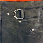 ZARA WOMAN ASYMMETRIC FAUX LEATHER MINI SKIRT. Photo 7