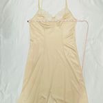 Maidenform Vintage 80s  Something Special Satin Lace Slip Midi Dress - Ivory - 34 Photo 6
