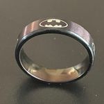 6mm black Batman ring size 6 Photo 5