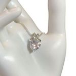 Swarovski Elements Infinity Heart Pendant on Silver Chain Necklace Photo 11