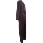 Gap Women's Brown V-neck Long Bell Sleeve V-neck Belted Tapered Jumpsuit Size 16 Photo 2
