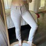 Mother Women’s 27 Khaki Insider Crop Fray Jeans Blow by Blow Photo 1