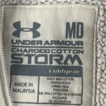 Under Armour Charged Cotton Storm Women’s Full Zip Hoodie w/Fleece Lining White Size M Photo 7