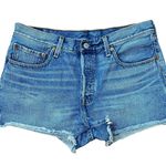 Levi's Levi’s 501 Sz 31 Shorts Cut Off Jean Button Front High Rise Short Denim Women’s Photo 0