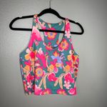 Pro Player ‎ Active Crop Tank Womens Sz L Moisture Wicking Racerback Shelf Bra Photo 2