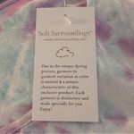Soft Surroundings  Tortuga Tie Dye Tee Size Medium #28708 NWT Boho Vacation Beach Photo 10