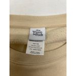 Disney’s Winnie The Pooh Ladie’s Chenille Patch Sweatshirt in Size XXL Tan Photo 2