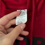 “Short girls” Handmade Red Graphic Sweatshirt Hoodie Photo 2