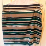 Talbots ‎ VIBRANT striped pencil skirt 16 Photo 1