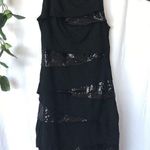 Anthropologie Anthropology BaileyB 44 Black Sequined Sleeveless Dress Size XS Photo 0
