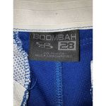 Boombah Women's Size 28 Royal Blue Black &‎ White Stripe Cropped Softball Pants Photo 2
