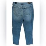 Hollister Women’s Ultra High-Rise Med Wash Mom Jeans. Raw Hem. Size 13 (31) Photo 2