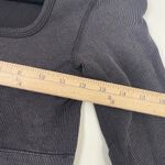 Lorna Jane  $76 Tempo Ribbed Seamless Long Sleeve Top Size Small Athletic Top Photo 7