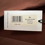 We Wore What  Sz XL Brown Relaxed Blazer Oversized Office Workwear Business Casual Photo 4