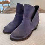 Free People blue Suede Ankle Boots Photo 0