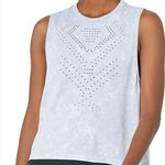 Sage  Collective Grey Cutout Athletic Tank Top Women’s Medium Photo 0