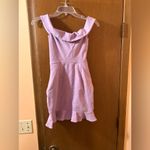 NBD NWOT  x Naven Jane Off the Shoulder Mini Dress in Purple Photo 3