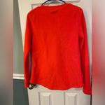 Tek Gear  | Bright Orange Fleece Sweatshirt, Size S Photo 2