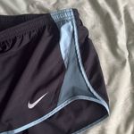 Nike  Black & Light Blue Running Shorts Photo 6