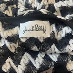 Joseph Ribkoff Swim Cover Up Size Medium Black White Chevron Mini Photo 6