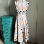 Calvin Klein New  Timeless A-Line Tailored Sleeveless Floral Print Brunch Dress Photo 4