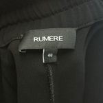 RUMERE Design in Japan Black Red‎ Stripe Trouser Pants Size Medium Cozy Lounge Photo 3