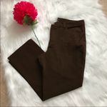 CHAPS straight leg stretch jeans brown size 14 see inseam measurement please Photo 9