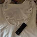 NWT Lulus Gift of Love White and Silver Backless Long Sleeve Mini Dress L Size L Photo 11