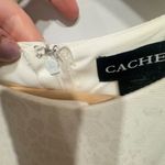 Cachet Cream Peplum Dress with Rhinestone Detail Photo 9