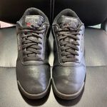 Reebok 🖤 Classics Black Princess Sneakers Size 10 Photo 2