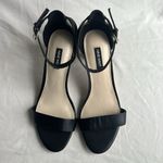 Nine West Women’s Pruce Block Heel Sandal Black Size 8.5M Photo 4