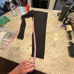 Lululemon  Wunder Under Mid Rise Full Length Leggings Black Size 14 Photo 2