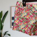 Lilly Pulitzer Women's Shorts Size 8 Floral Print 100% Cotton Summer Resort Photo 1