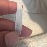 Free People Soft Ribbed White long sleeve sweater Photo 4