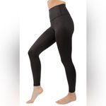 90 Degrees by Reflex NWT - Interlink Squat-Proof Checkerboard Print Ankle Legging. Photo 3