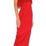 Lovers + Friends / Revolve Sylvia Strapless Gown in Flame Scarlet NWOT Photo 5