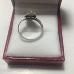 Vintage Sterling Silver Ring Yellow Photo 1