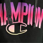 Champion  Women's‎ Black Ombre Arch Logo Powerblend Hoodie Size 1X Athleisure Photo 1