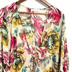 Band of Gypsies Kimono Floral Cardigan Long Duster Chiffon, Size M, New w/o Tag Photo 2