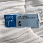 H&M Flounced Cover Up Woven Fabric Wrapover front Ruffle Trim Beachwear Medium Photo 3