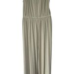 Old Navy Womens Khaki Sleeveless Double Strap Ankle Length Jumpsuit Size XL Photo 3