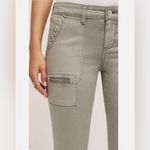 Anthropologie Hei Hei Cargo Pants | Grey/Green | Size 31 Green Photo 4