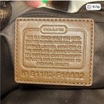 Coach  Penelope White and Brown Leather Shoulder/Tote Bag, No. B1182-F16532 Photo 8