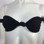 Kendall + Kylie  Tie Sleeve Bikini Top Size S Black Photo 7