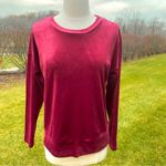 Cable & Gauge  Dryberry Velour Sweatshirt Photo 1