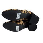 Schutz  Mery Leopard-Print Faux Fur Boots‎ NIB Size 5.5 B Photo 4